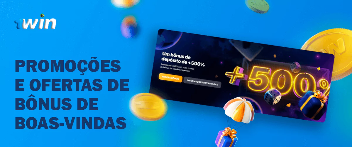 1 Win bônus de boas-vindas