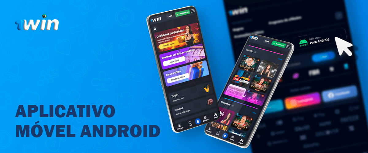 Aplicação móvel 1Win para Android