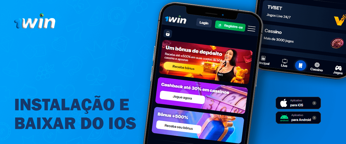 Baixar a aplicação móvel 1Win para ios e Android